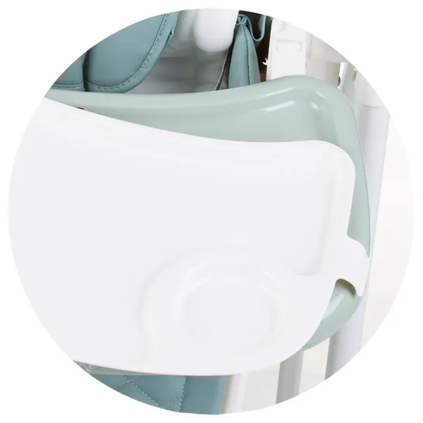 Scaun de masă Chipolino 2in1 Milk Shake (STHMS02406PG) / 0 luni / Green  photo 12