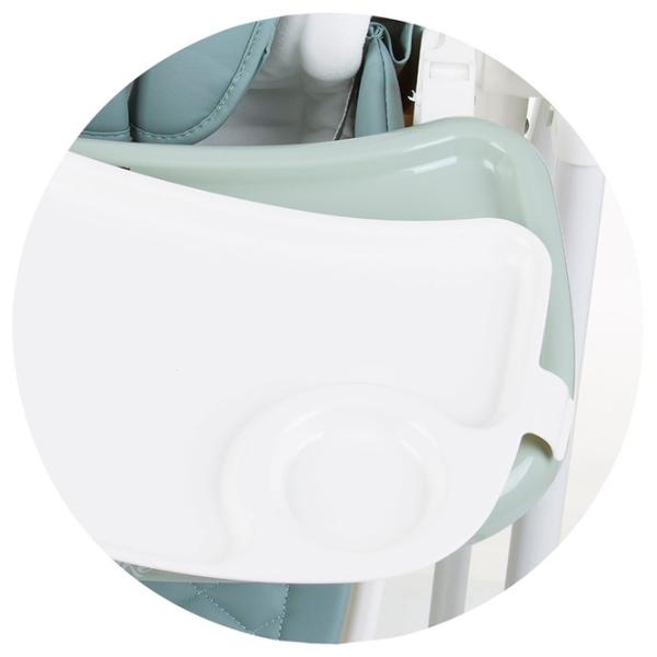 Scaun de masă Chipolino 2in1 Milk Shake (STHMS02406PG) / 0 luni / Green  photo 12