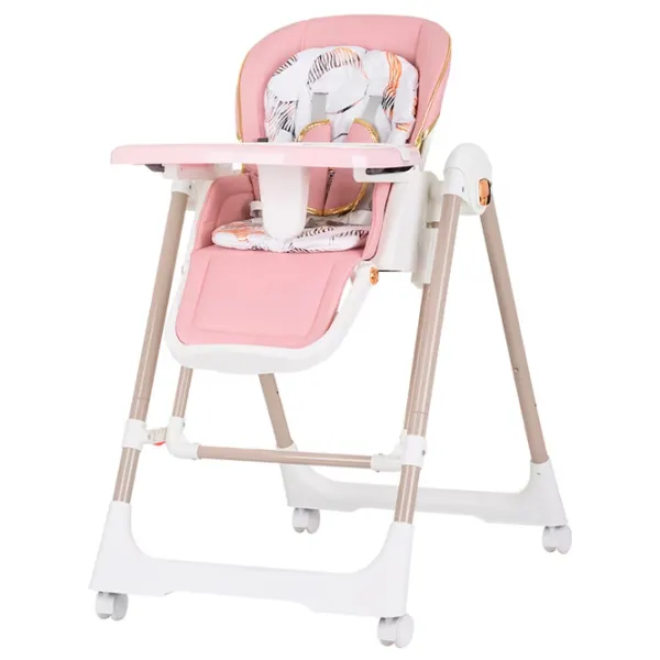 Scaun de masă Chipolino 2in1 Milk Shake (STHMS02403FL) / 0 luni / Pink  photo 1