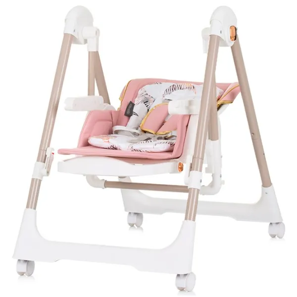 Scaun de masă Chipolino 2in1 Milk Shake (STHMS02403FL) / 0 luni / Pink  photo 5