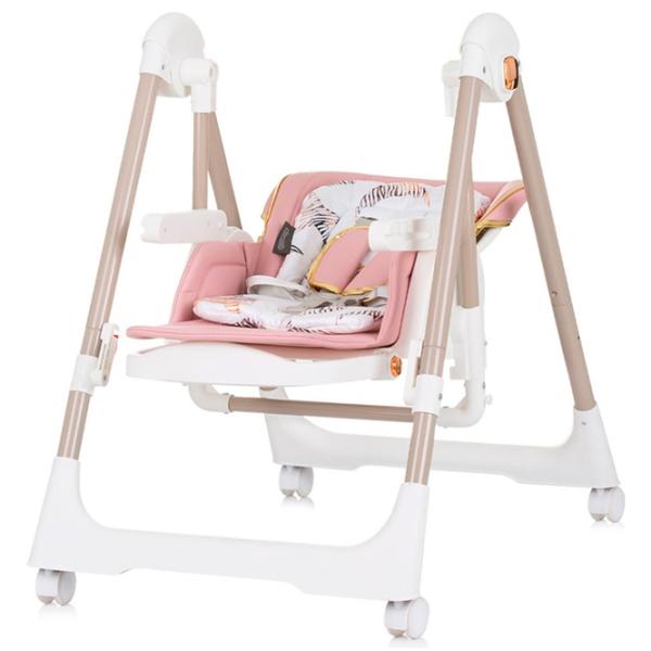 Scaun de masă Chipolino 2in1 Milk Shake (STHMS02403FL) / 0 luni / Pink  photo 5