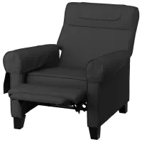 Fotoliu extensibil Ikea Muren/Remmarn Black Dark Gray photo 2