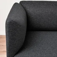 Fotoliu Ikea Lillehem/Gunnared Black Gray photo 3