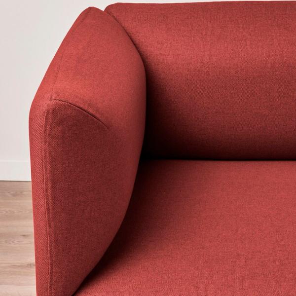 Кресло Ikea Lillehem/Gunnared Черный Красный photo 3 Кресло Ikea Lillehem/Gunnared Черный Красный photo 3