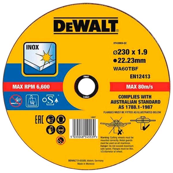 Disc debitare Dewalt DT43909  photo 1 Disc debitare Dewalt DT43909  photo 1