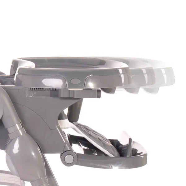 Стульчик для кормления Lorelli Bellissimo (10100512504) / 6 месяцев / Серый  photo 5