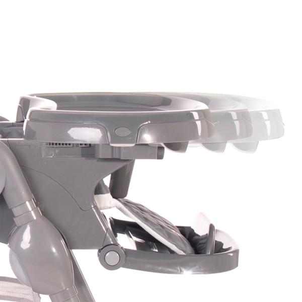 Стульчик для кормления Lorelli Bellissimo (10100512504) / 6 месяцев / Серый  photo 5