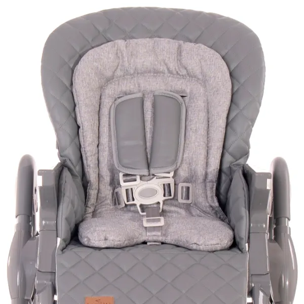 Стульчик для кормления Lorelli Bellissimo (10100512504) / 6 месяцев / Серый  photo 10