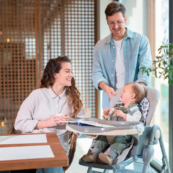 Стульчик для кормления Lorelli Bellissimo (10100512504) / 6 месяцев / Серый  photo 13