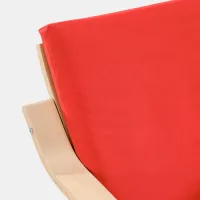 Fotoliu Ikea Poang/Vissle Beige Red photo 5