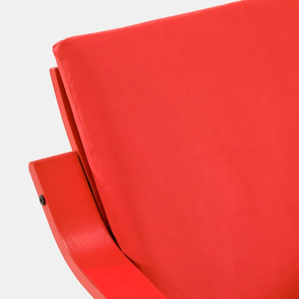 Fotoliu Ikea Poang/Vissle Red Red photo 5 Fotoliu Ikea Poang/Vissle Red Red photo 5