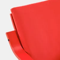 Fotoliu Ikea Poang/Vissle Red Red photo 5