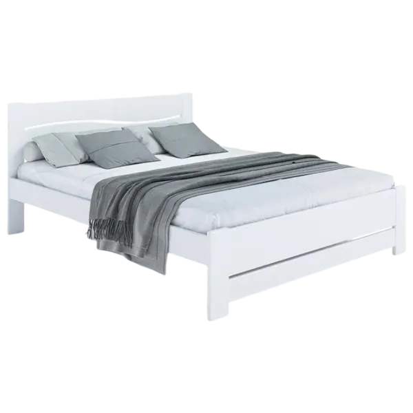 Кровать Relaxe Венеция 180 x 200 см / Дерево / Белый photo 1