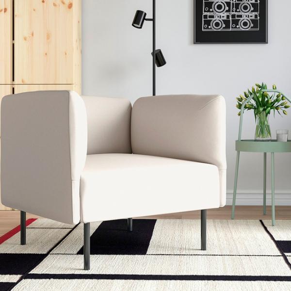 Fotoliu Ikea Lillehem/Vissle Black Beige photo 2 Fotoliu Ikea Lillehem/Vissle Black Beige photo 2