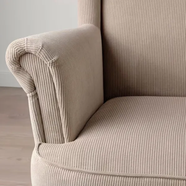 Кресло Ikea Strandmon Beige Бежевый photo 5