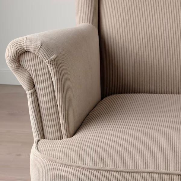 Кресло Ikea Strandmon Beige Бежевый photo 5