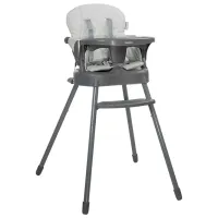 Стульчик для кормления Lorelli 3in1 Siesta (10100532506) / 6 месяцев / Серый 