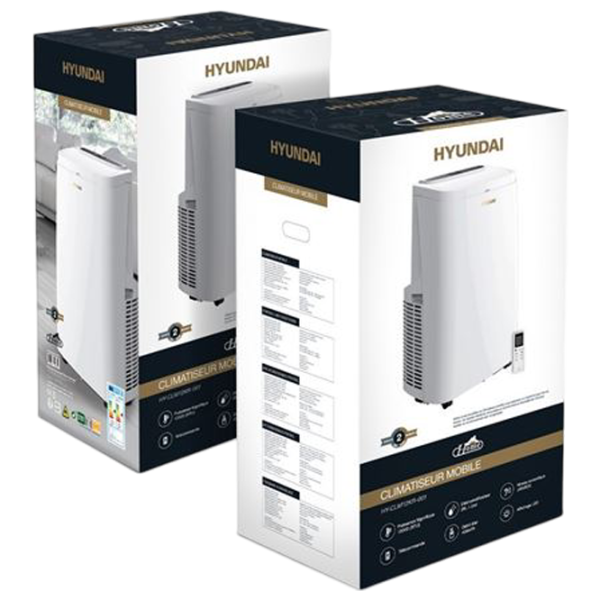 Aparat de aer condiționat Hyundai HYCLM12KR 12000 BTU / 26 m² / White photo 5 Aparat de aer condiționat Hyundai HYCLM12KR 12000 BTU / 26 m² / White photo 5