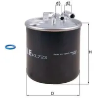 Filtru combustibil Mahle KL 723D 10 mm photo 5