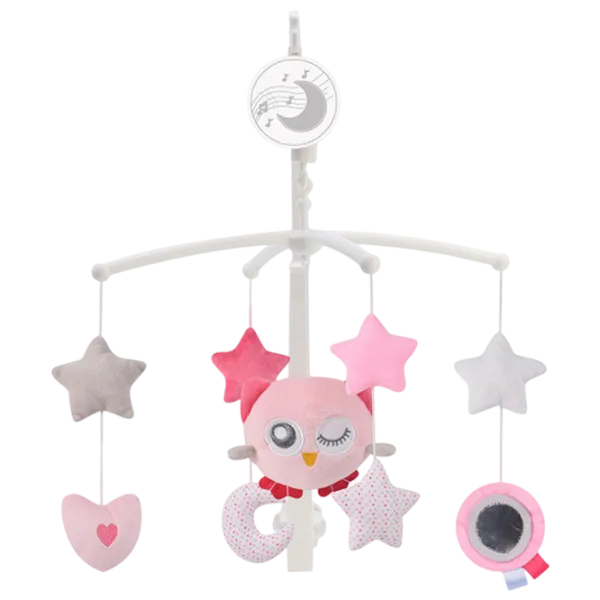 Игрушка для колясок и кроваток Cangaroo Dreamy 63605 0+ / Розовый photo 1