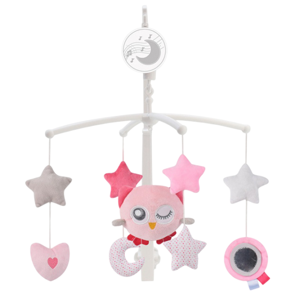 Игрушка для колясок и кроваток Cangaroo Dreamy 63605 0+ / Розовый photo 1