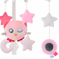 Jucărie pentru pătuțuri și cărucioare Cangaroo Dreamy 63605 0+ / Pink photo 4