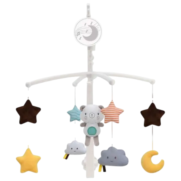 Игрушка для колясок и кроваток Cangaroo Dreamy 63605 0+ / Серый photo 1