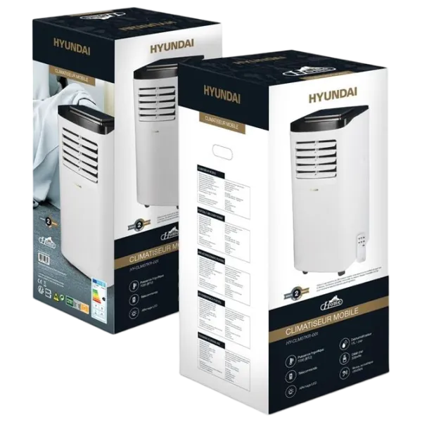 Aparat de aer condiționat Hyundai HYCLM07KR 7000 BTU / 15 m² / White photo 3 Aparat de aer condiționat Hyundai HYCLM07KR 7000 BTU / 15 m² / White photo 3