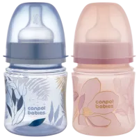 Biberon Canpol Easy Start Gold Unisex / 0.12l / Multicolor