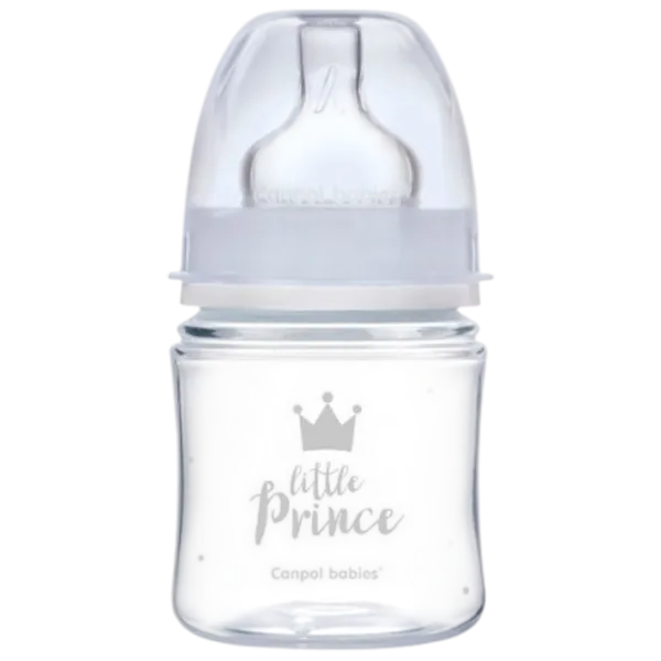 Biberon Canpol Easy Start Royal Baby Unisex / 0.12l / Multicolor photo 2