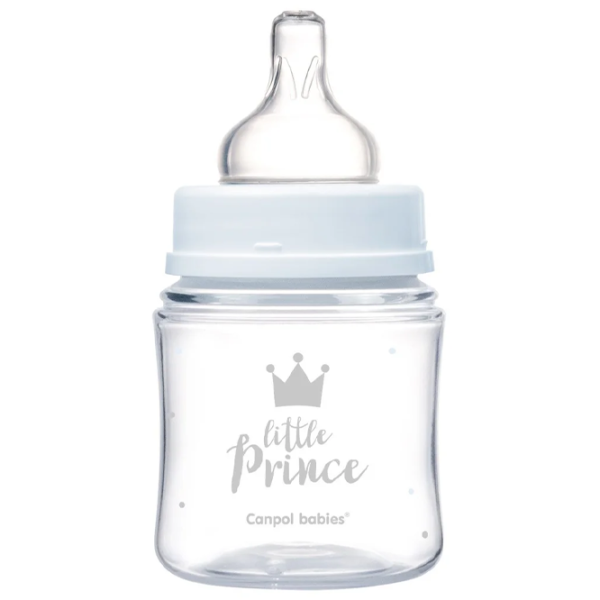 Biberon Canpol Easy Start Royal Baby Unisex / 0.12l / Multicolor photo 3