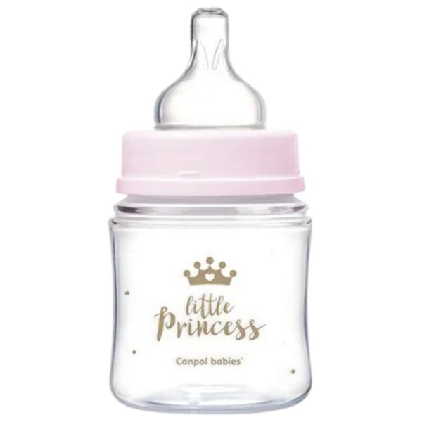 Biberon Canpol Easy Start Royal Baby Unisex / 0.12l / Multicolor photo 5
