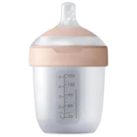 Biberon Lovi Mammafeel  Pentru fetițe / 0.15l / Beige