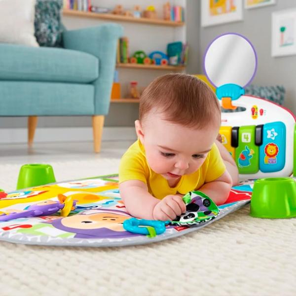 Covoraş pentru joc Fisher Price Mattel (HRB13) 0+/ Transformer/ Green photo 5