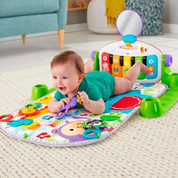 Covoraş pentru joc Fisher Price Mattel (HRB13) 0+/ Transformer/ Green photo 7