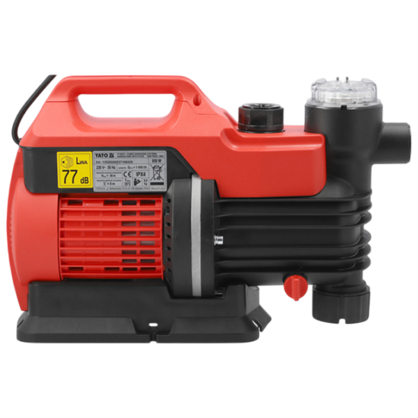 Pompă de suprăfață Yato YT85371 850 W 3600 l/h photo 3 Pompă de suprăfață Yato YT85371 850 W 3600 l/h photo 3