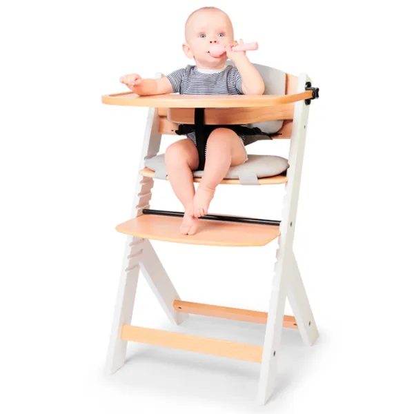 Стульчик для кормления KinderKraft Enock (KHENOC0PWHT0000) / 9 месяцев / Белый  photo 6