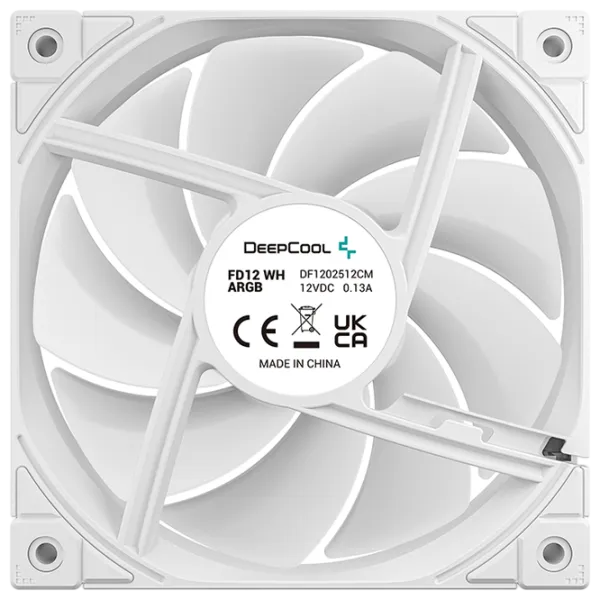 Вентилятор для корпуса Deepcool FD12 ARGB Гидравлический подшипник / 2050 об/мин photo 7