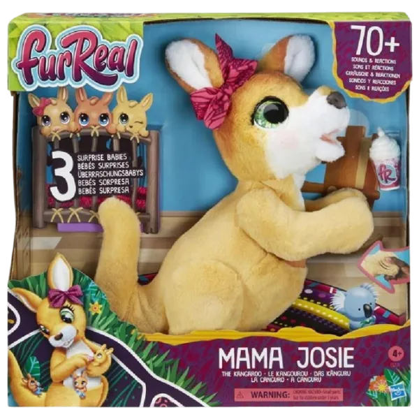Мягкая игрушка Hasbro Animals E6724  4+ / Бежевый photo 3