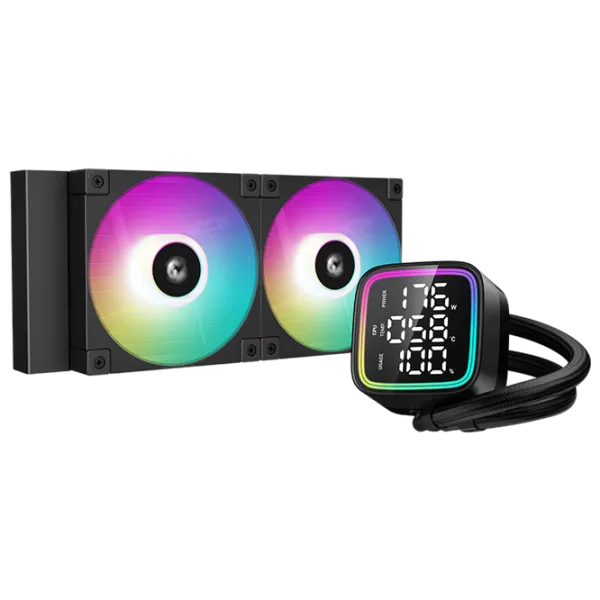 Жидкостное охлаждение Deepcool LD240 Гидравлический подшипник / 3400 об/мин photo 1