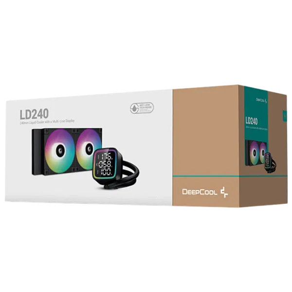 Жидкостное охлаждение Deepcool LD240 Гидравлический подшипник / 3400 об/мин photo 6