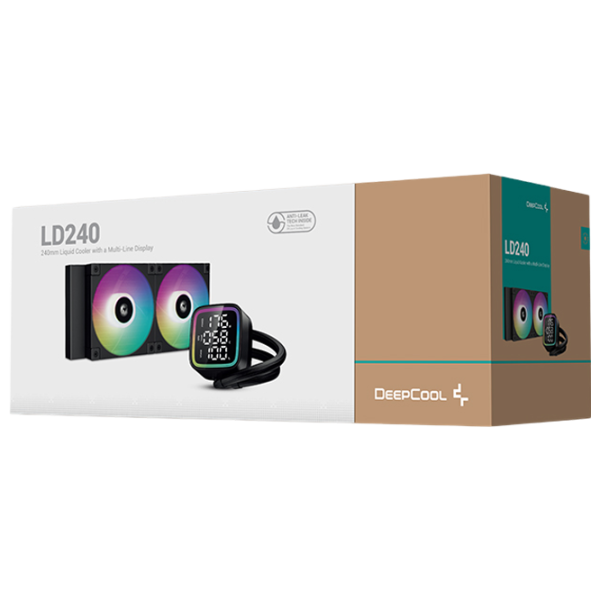 Жидкостное охлаждение Deepcool LD240 Гидравлический подшипник / 3400 об/мин photo 6