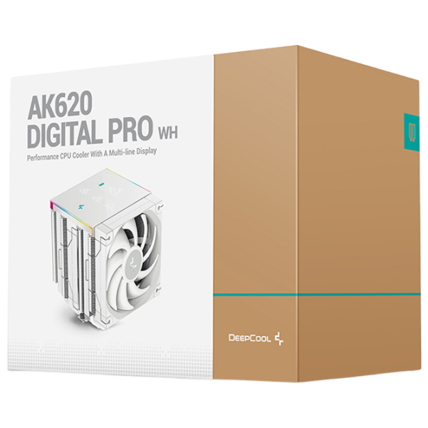 Cooler Deepcool AK620 DIGITAL PRO Hidrodinamic / 1700 rpm photo 10