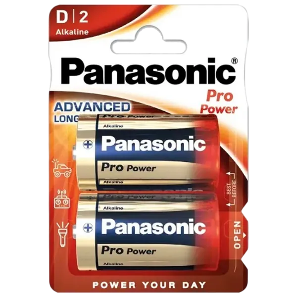 Baterie Panasonic PRO Power LR20 1.5 V / 2 buc. photo 1