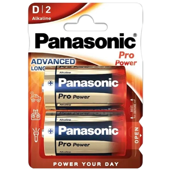 Baterie Panasonic PRO Power LR20 1.5 V / 2 buc. photo 1