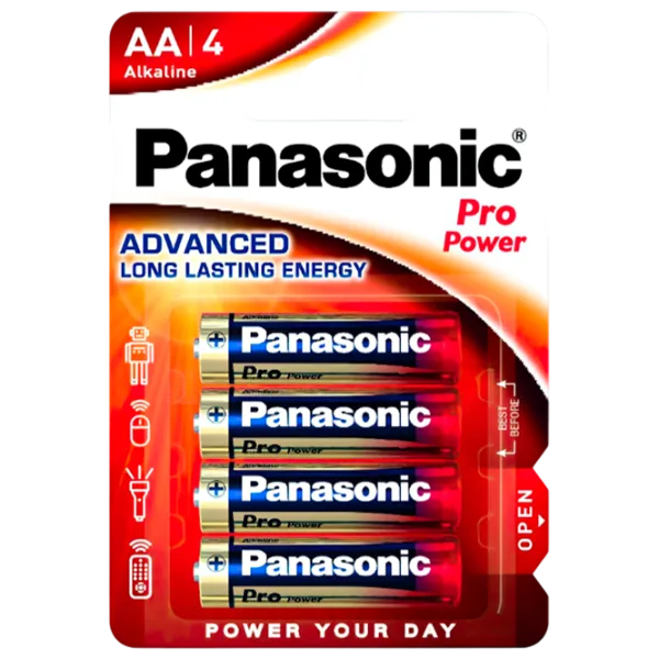 Baterie Panasonic PRO Power LR6 1.5 V / 4 buc. photo 1