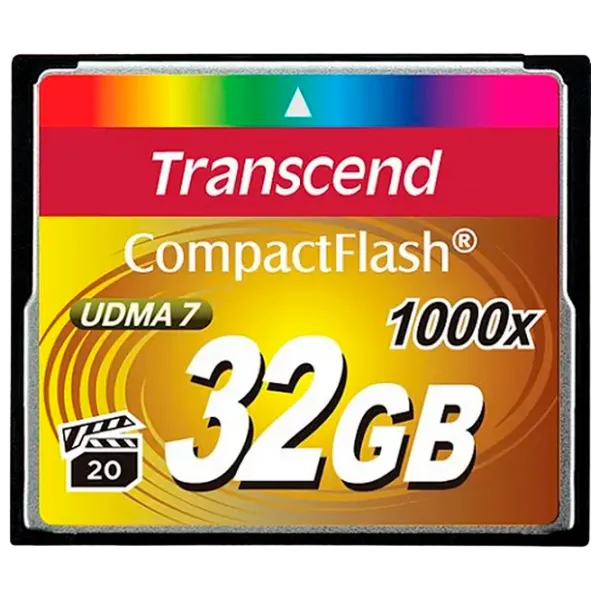 Card memorie Transcend UDMA 7 32 GB CompactFlash / 1000X photo 1