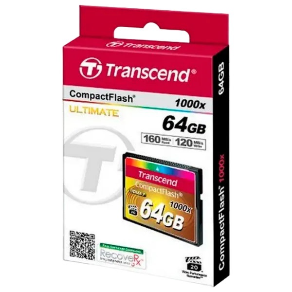 Карта памяти Transcend UDMA 7 64 ГБ CompactFlash / 1000X photo 2