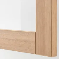 Dulap de bucătărie Ikea Besta Somona Oak / Sticlă photo 6