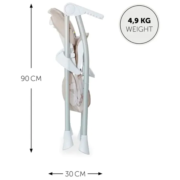Scaun de masă Hauck Sit N Fold (4007923641088) / 6 luni / Beige  photo 4